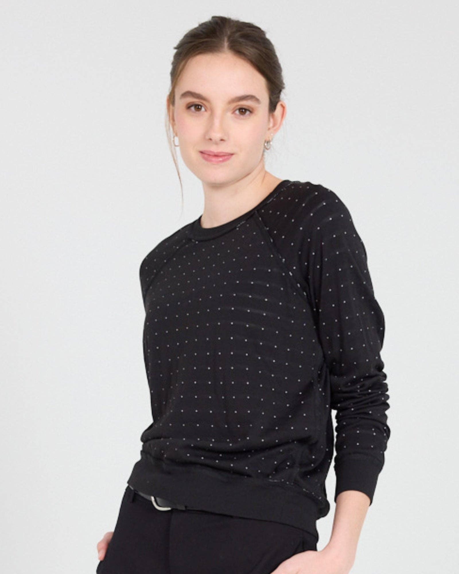 Reversible Raglan Sweater