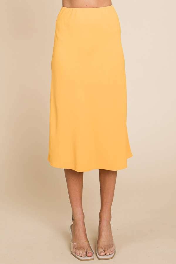 CWS1588 - BIAS A LINE SKIRT