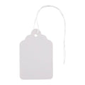 #7 Strung Merchandise Price Tags - White - Carton of 1,000
