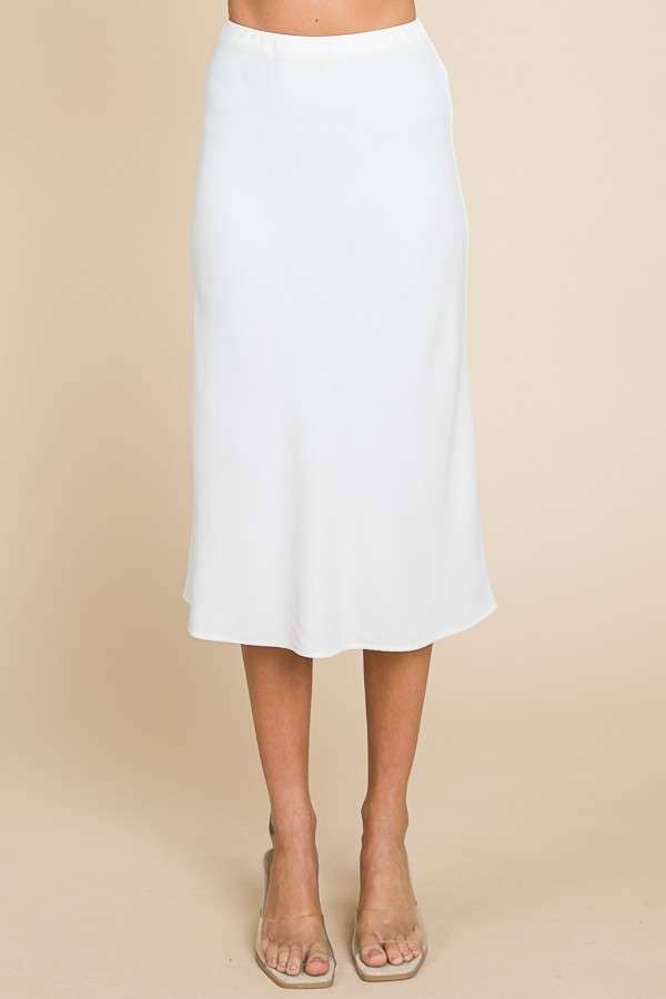 CWS1588 - BIAS A LINE SKIRT