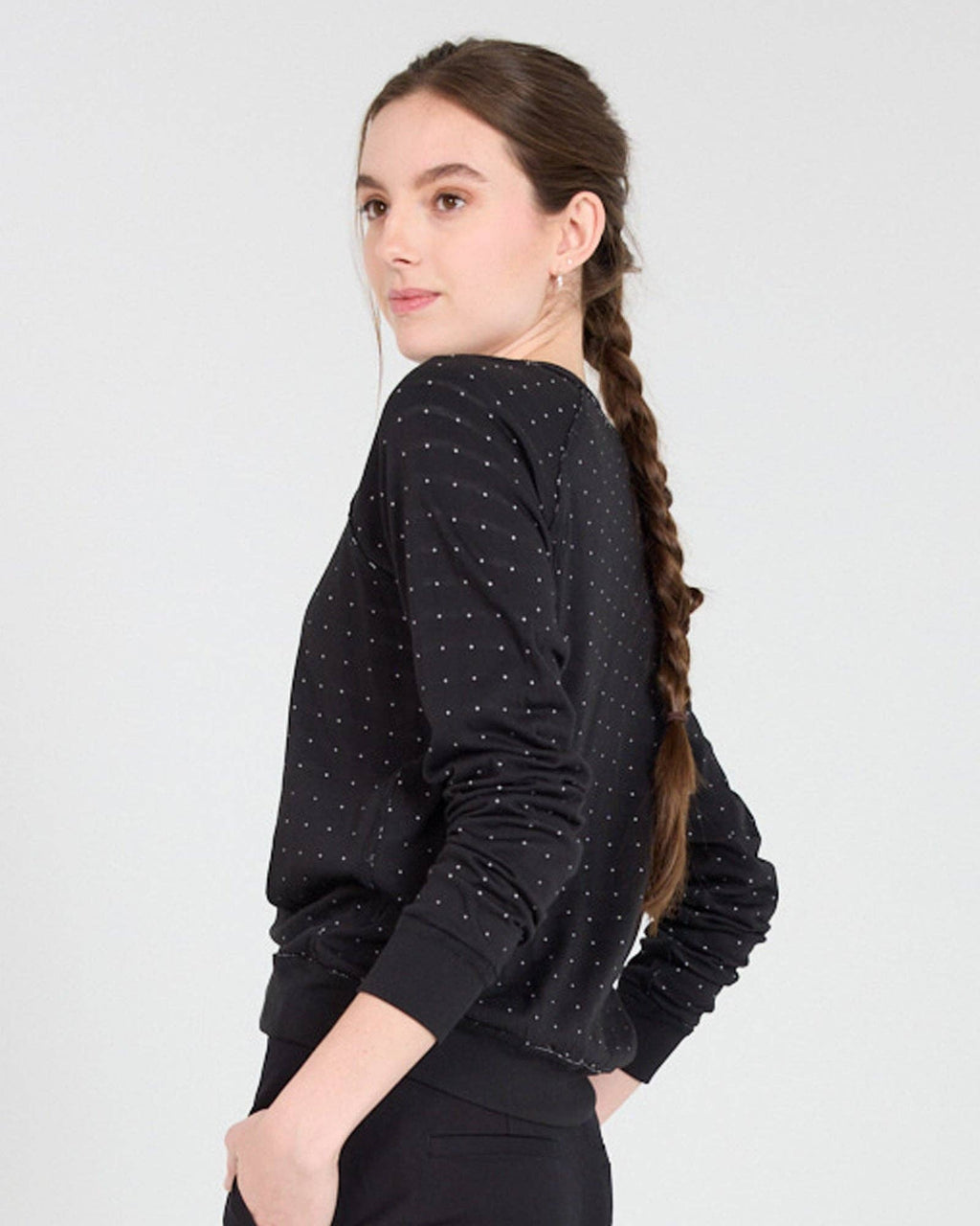 Reversible Raglan Sweater