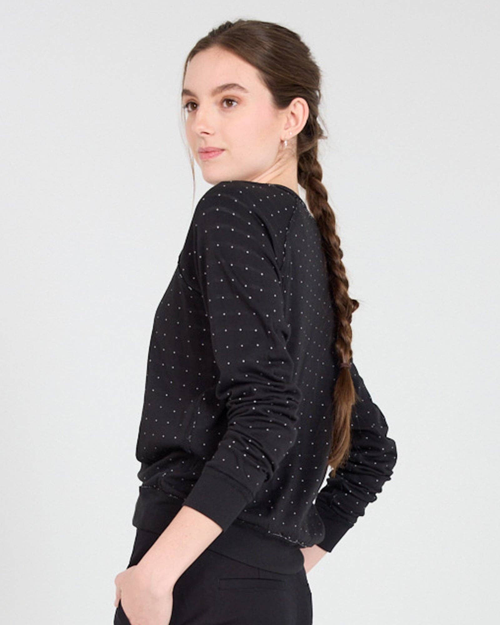 Reversible Raglan Sweater