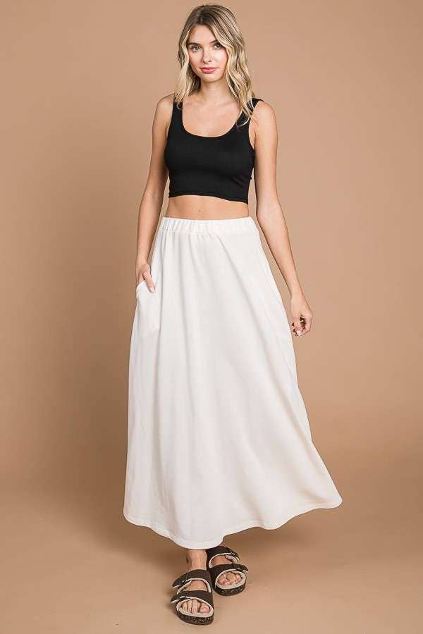 CBF1942 - MAXI FULL SKIRT