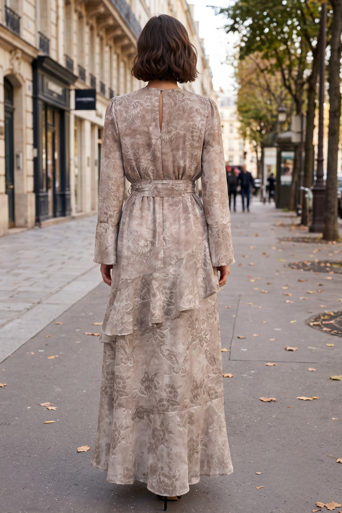Textured woven Maxi R8986