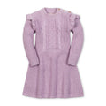 Organic Flutter Detail Sweater Dress