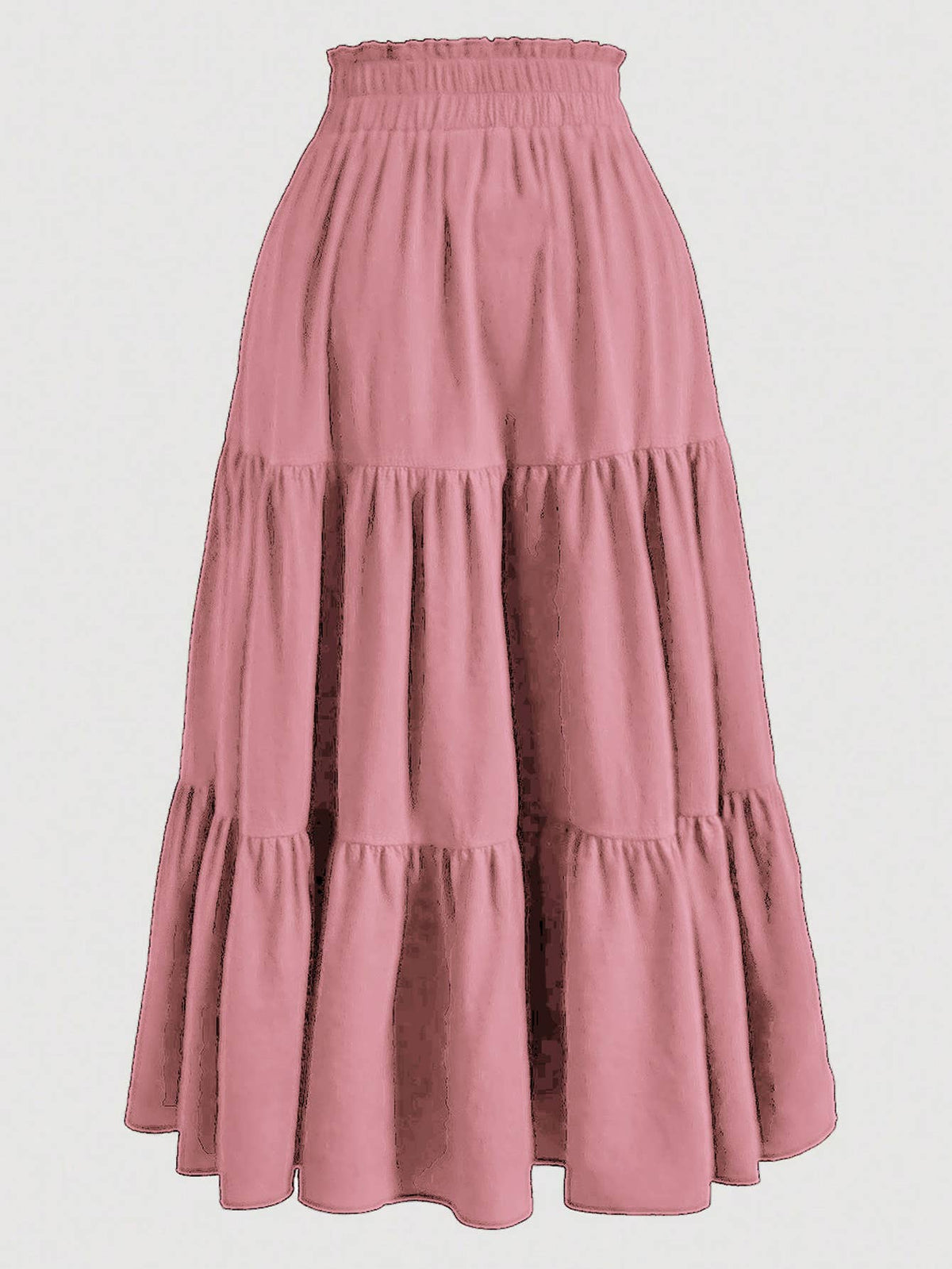Boho Floral high rise tiered maxi flare skirt - 11 colors
