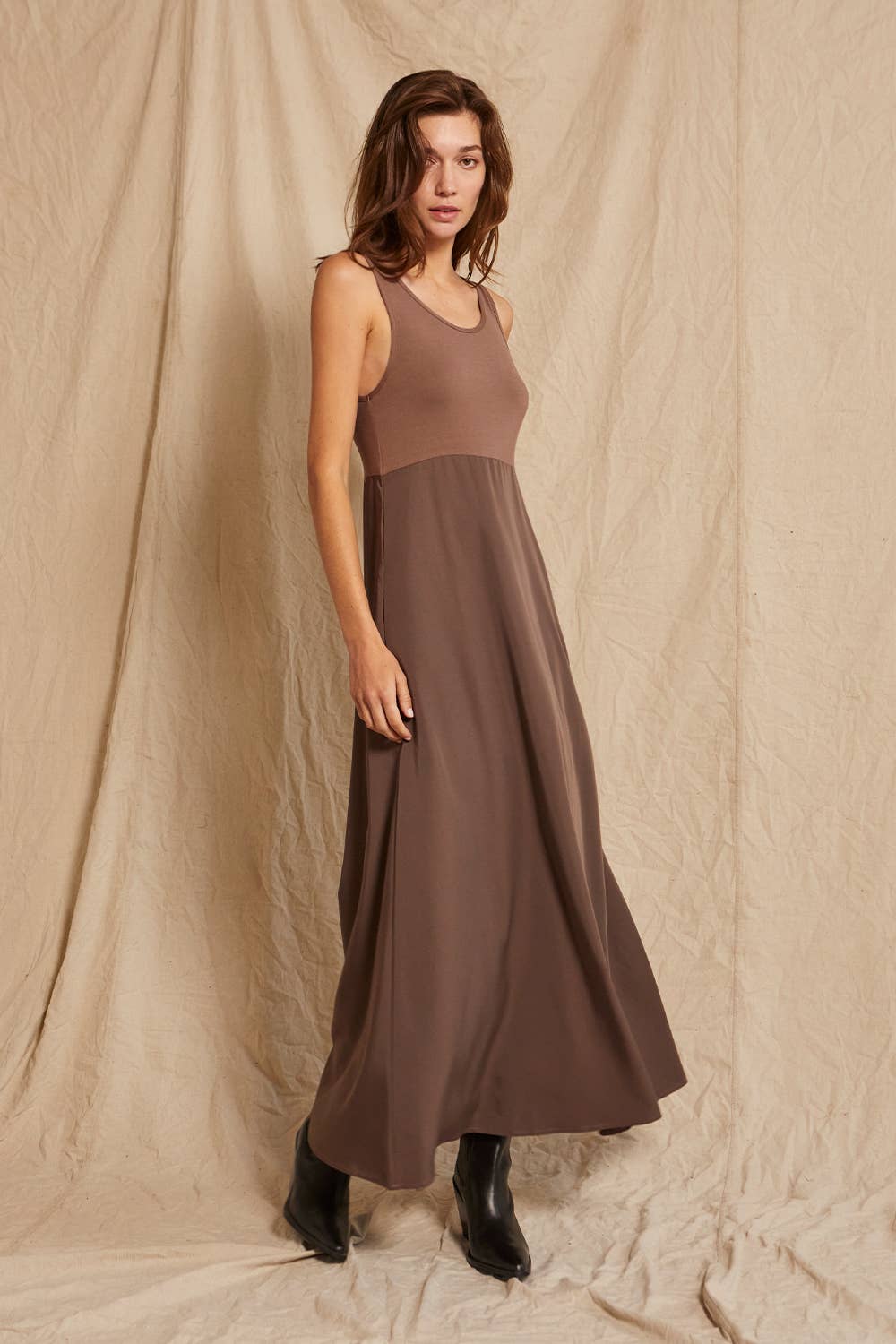 CX9288 - Brooks Dress and Sweater Two-Piece Set