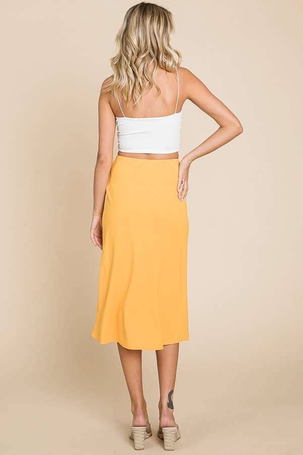 CWS1588 - BIAS A LINE SKIRT