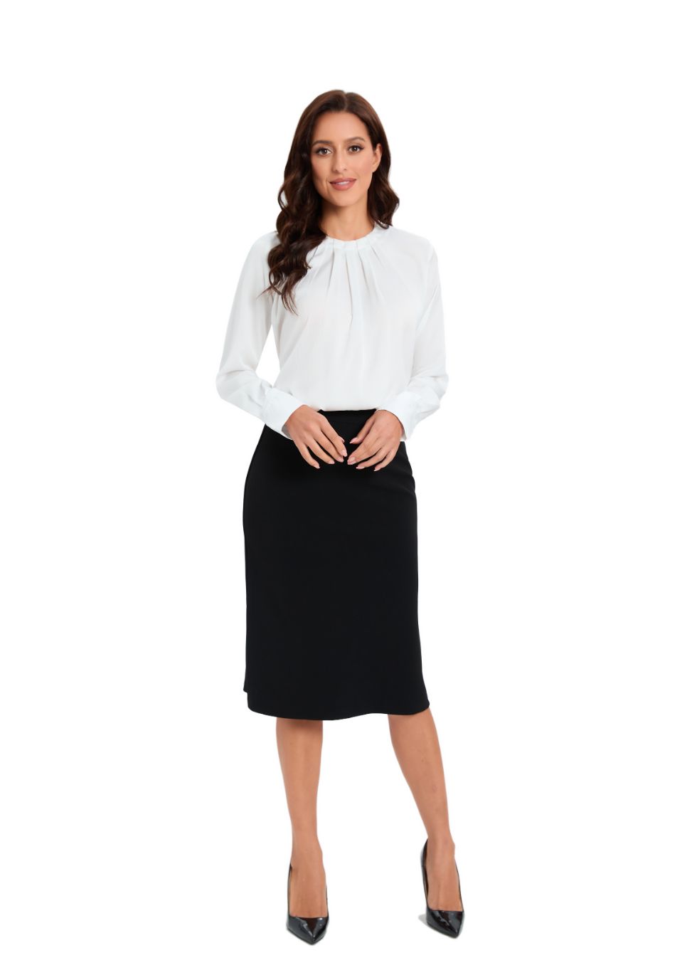 Pristine Elegance White Top