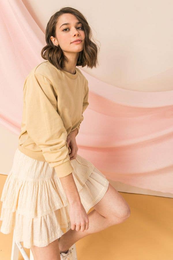A sweatshirt top-AT2106