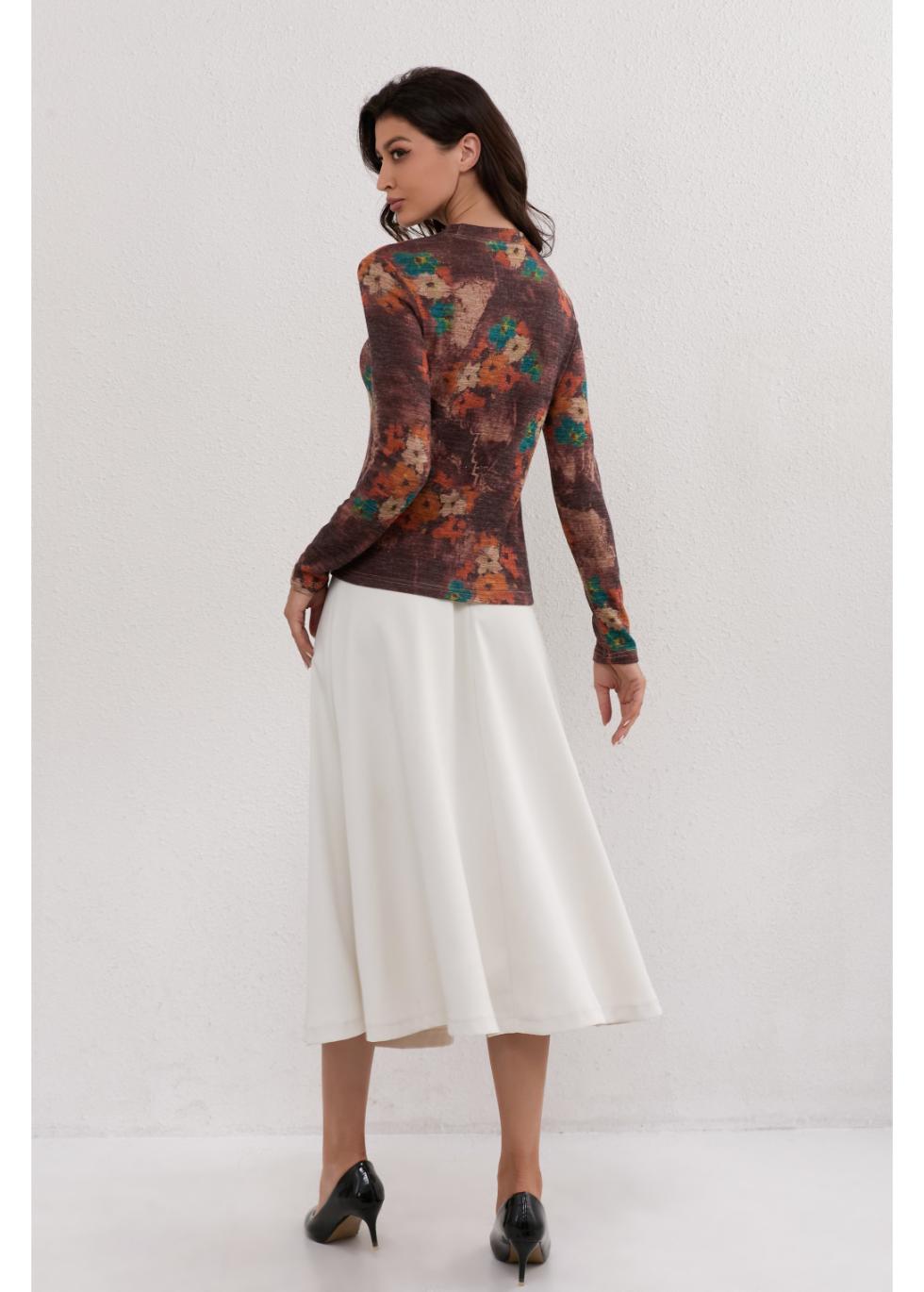 Autumn Meadow Stretch Top