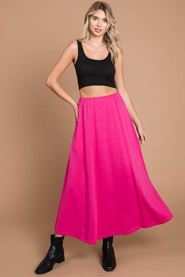 CBF1942 - MAXI FULL SKIRT