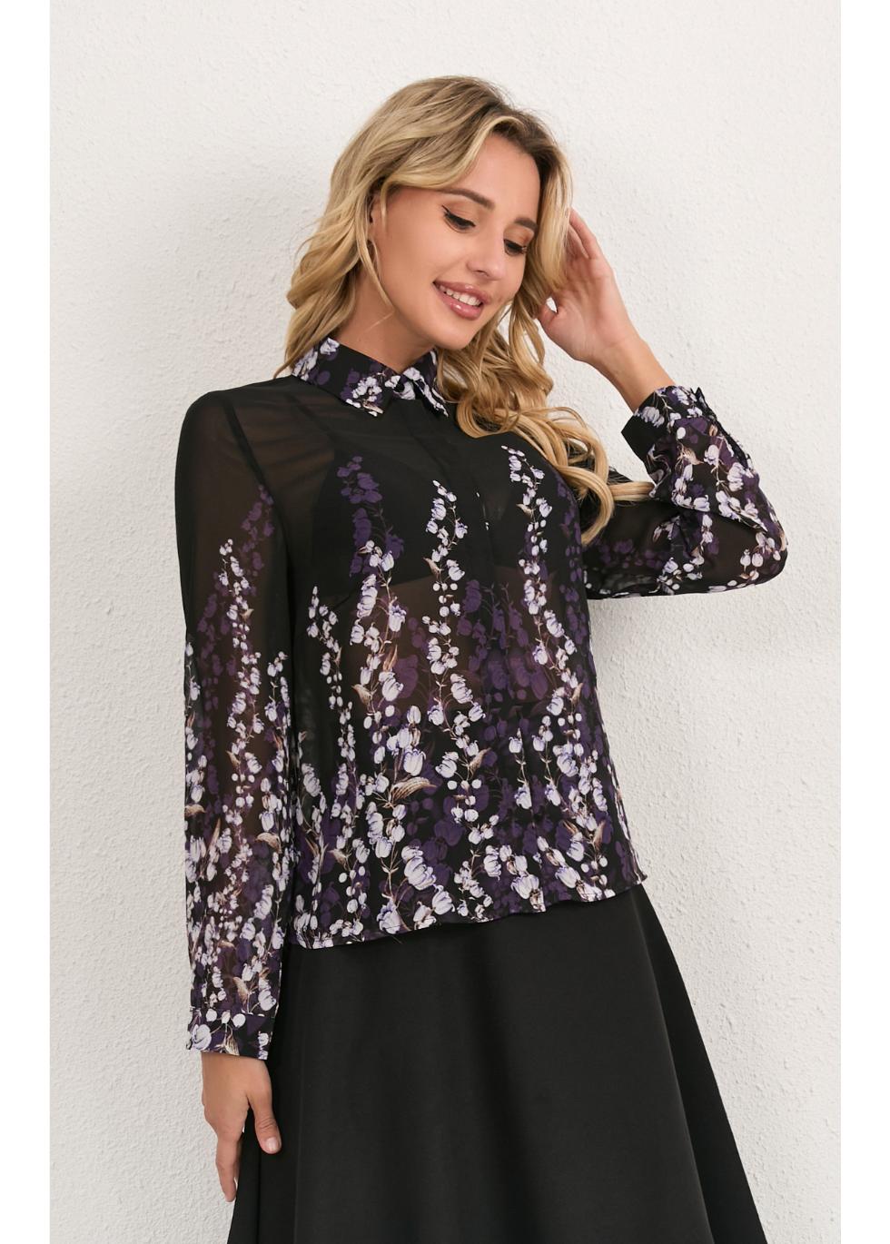 Violet Rain Blouse