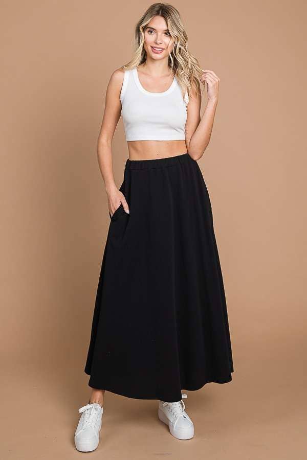 CBF1942 - MAXI FULL SKIRT
