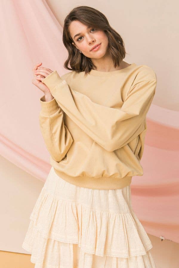 A sweatshirt top-AT2106