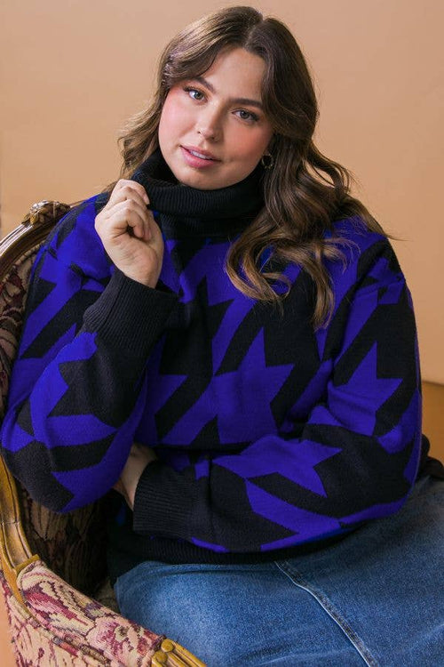 A PLUS SIZE SWEATER TOP-JSWP2597