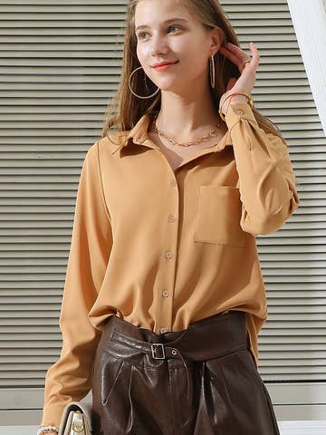 Button Down Long Sleeve Collared Shirts
