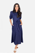MONIKA DRESS (NAVY)