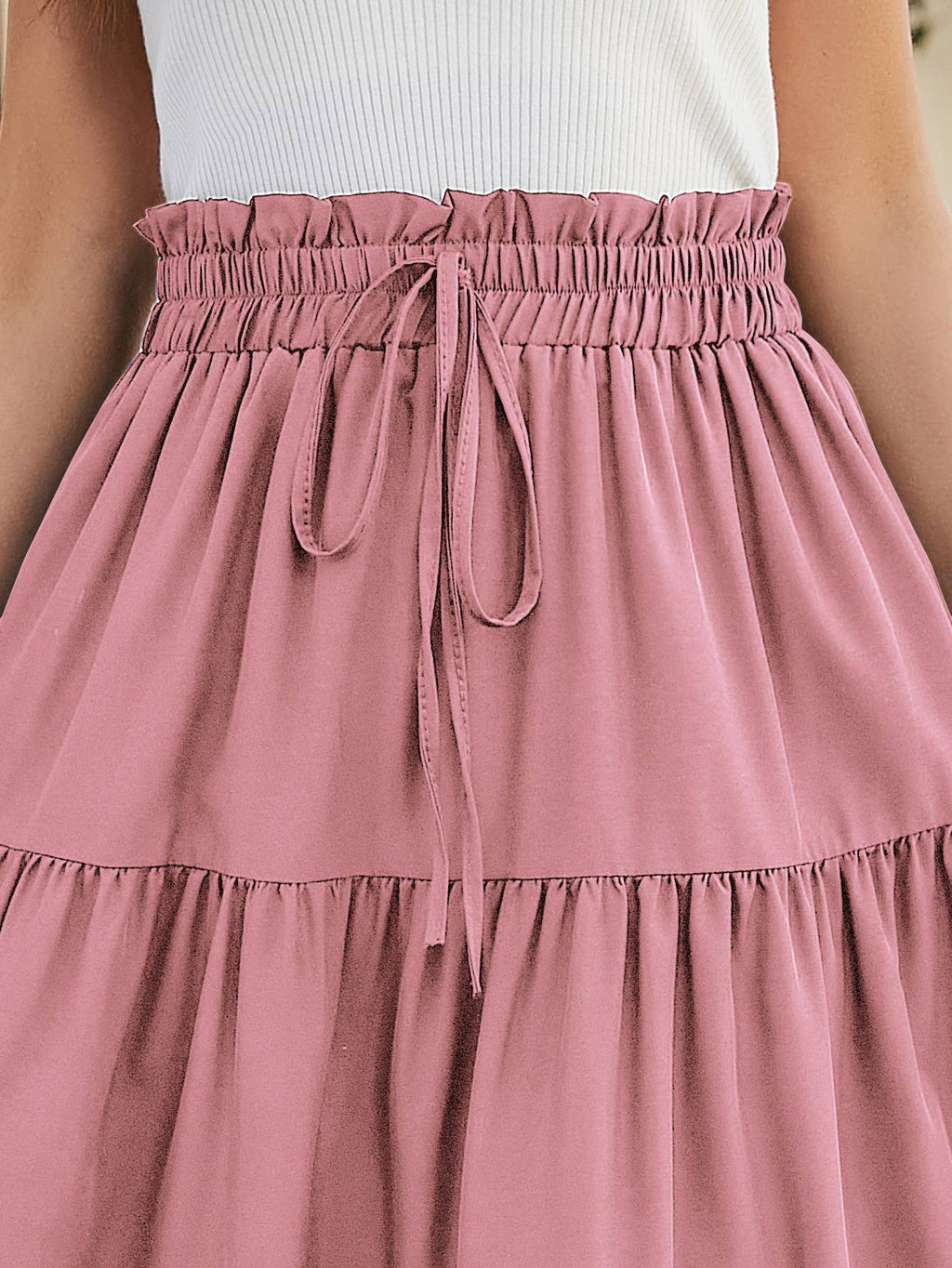 Boho Floral high rise tiered maxi flare skirt - 11 colors