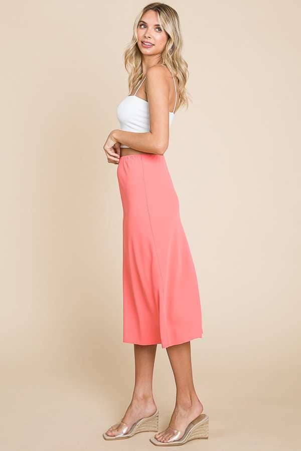 CWS1588 - BIAS A LINE SKIRT