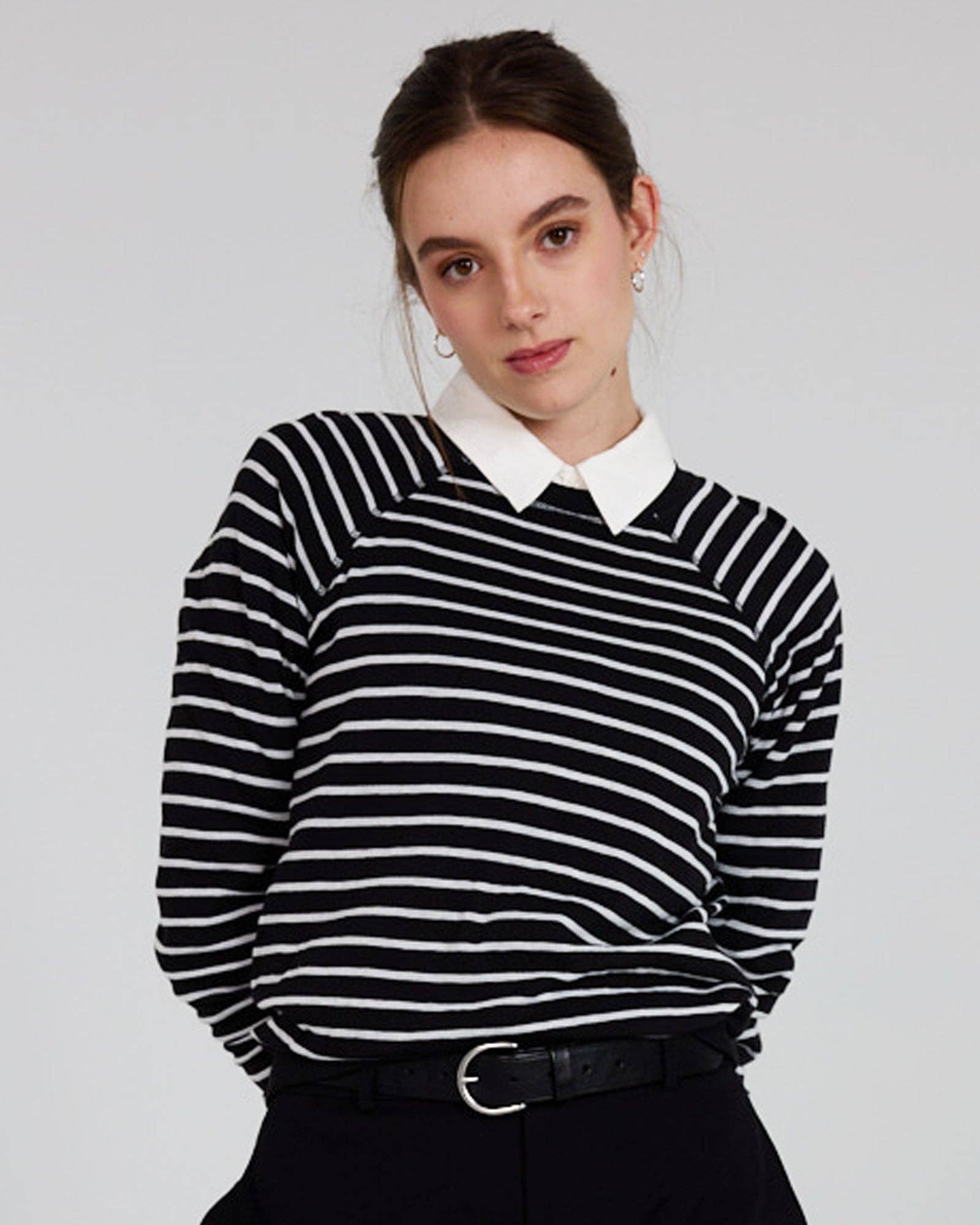 Reversible Raglan Sweater