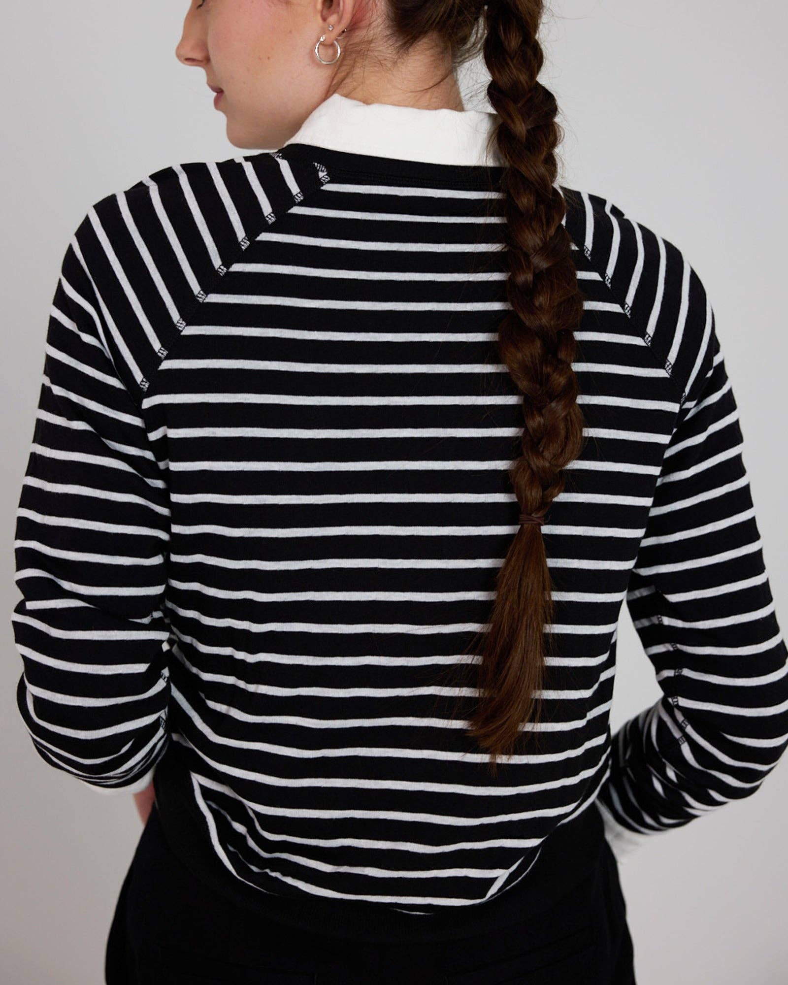 Reversible Raglan Sweater
