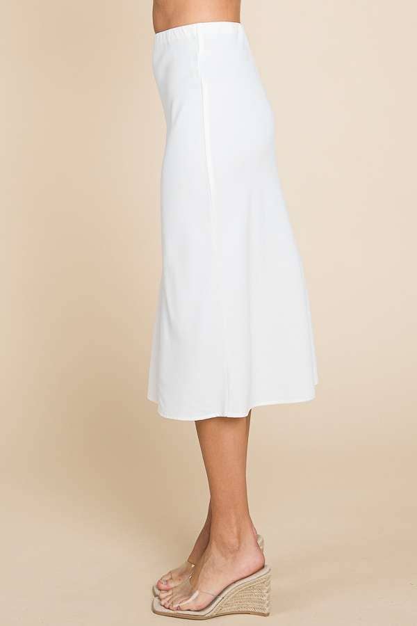 CWS1588 - BIAS A LINE SKIRT