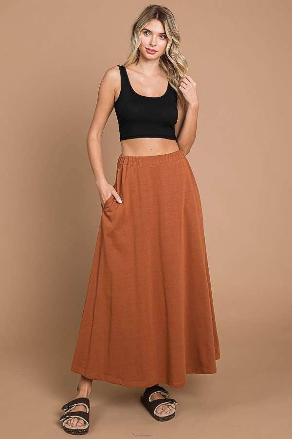 CBF1942 - MAXI FULL SKIRT