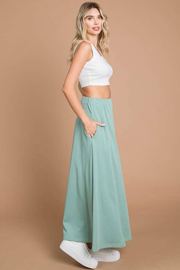 CBF1942 - MAXI FULL SKIRT