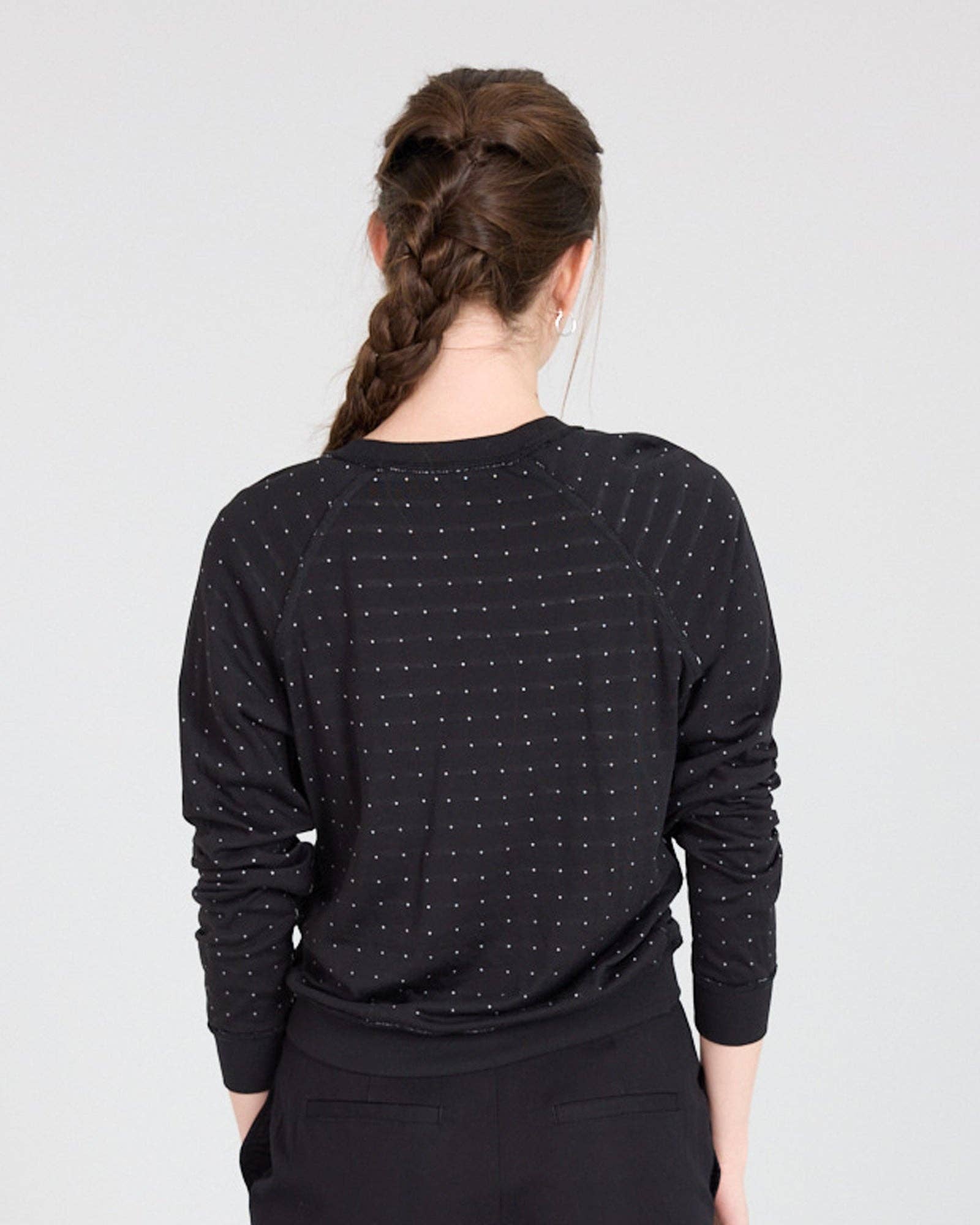 Reversible Raglan Sweater