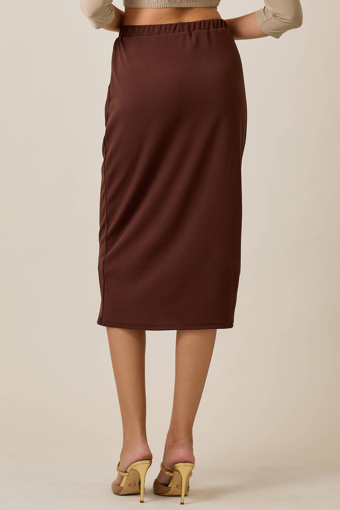 KNEE LENGTH PENCIL SKIRT -MODEST 31-INCH  -CS33770