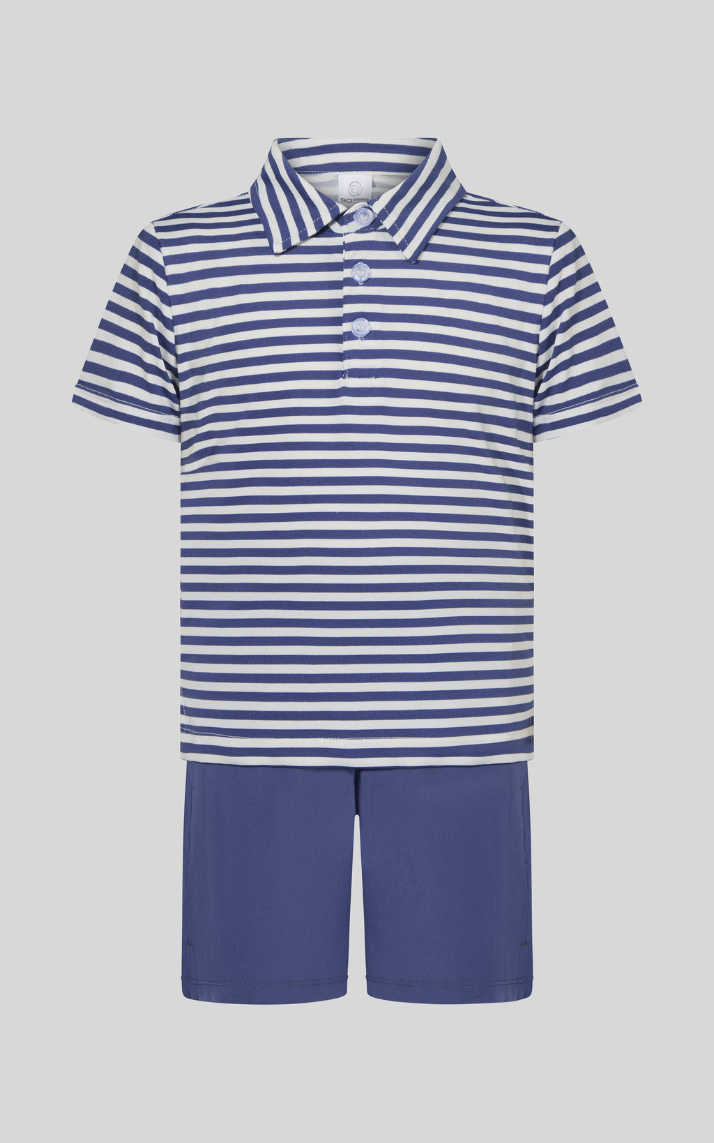 Little Boys Performance Short Sleeve Polo Shirt and Shorts