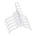 12" Break-Resistant Plastic Children's Dress Hangers