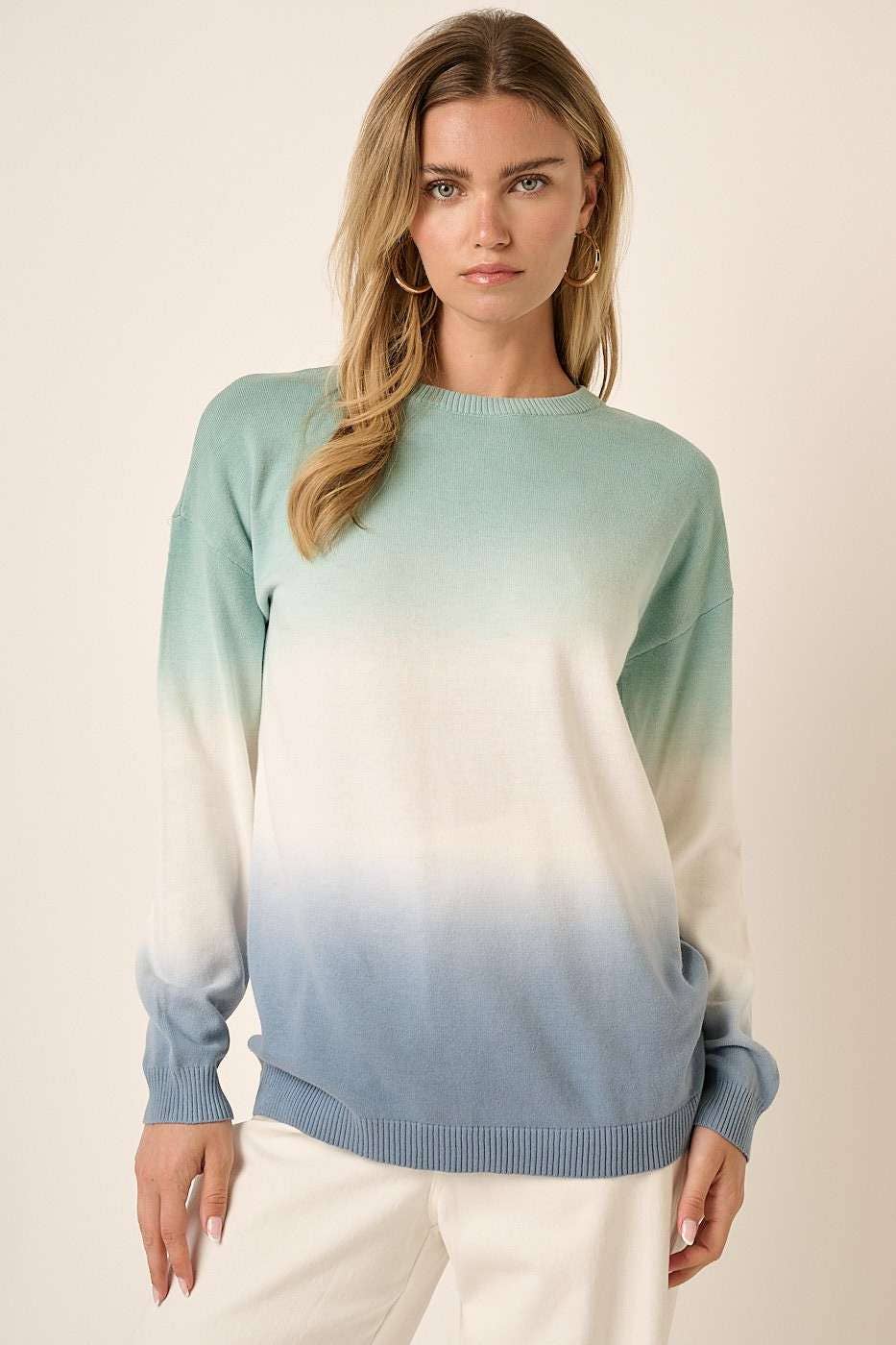 OMBRE DYE SWEATER