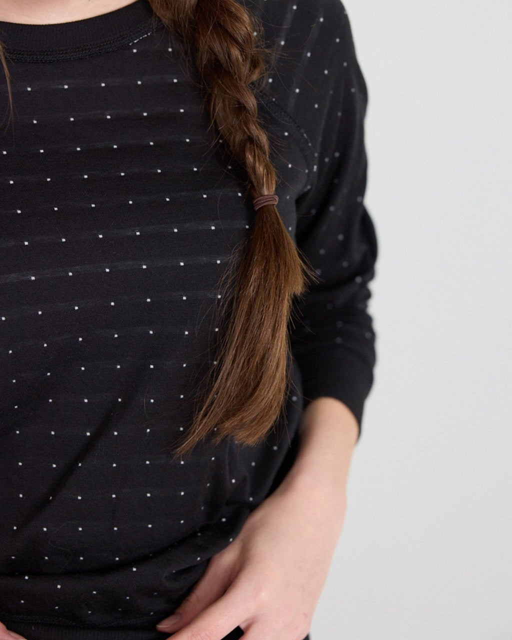 Reversible Raglan Sweater