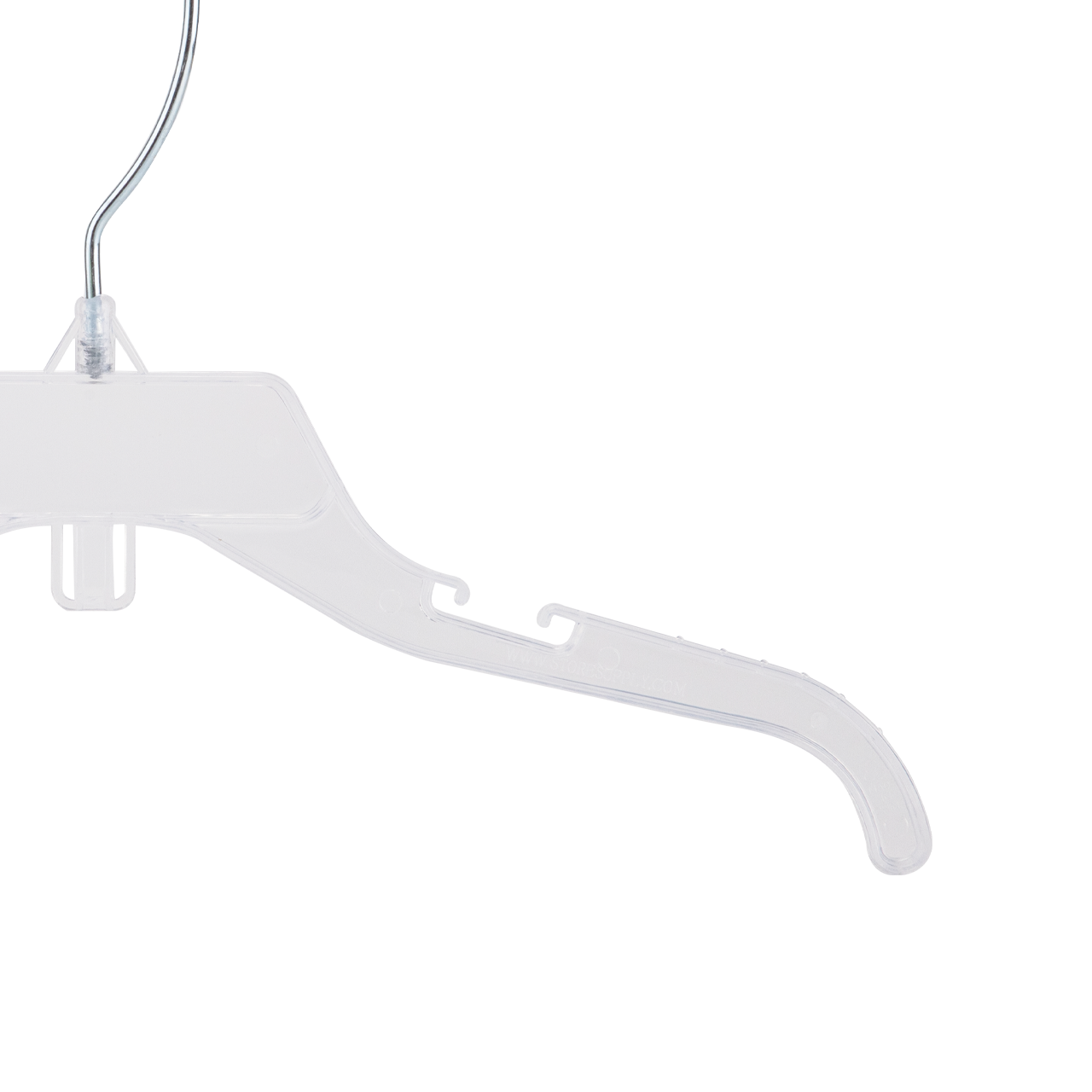 12" Break-Resistant Plastic Children's Dress Hangers