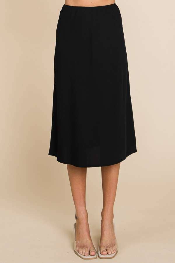 CWS1588 - BIAS A LINE SKIRT