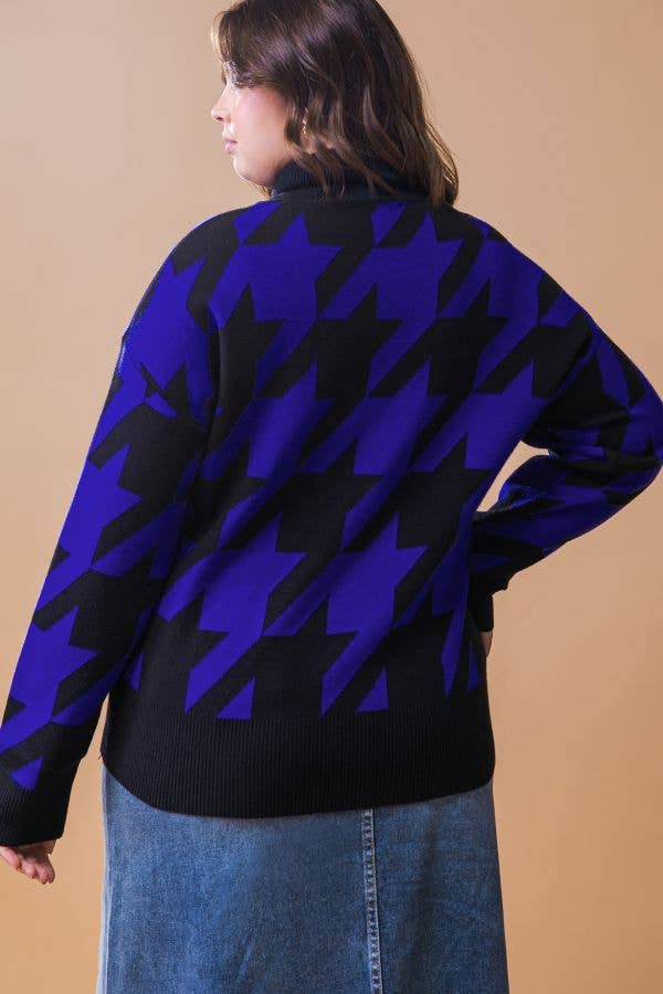 A PLUS SIZE SWEATER TOP-JSWP2597