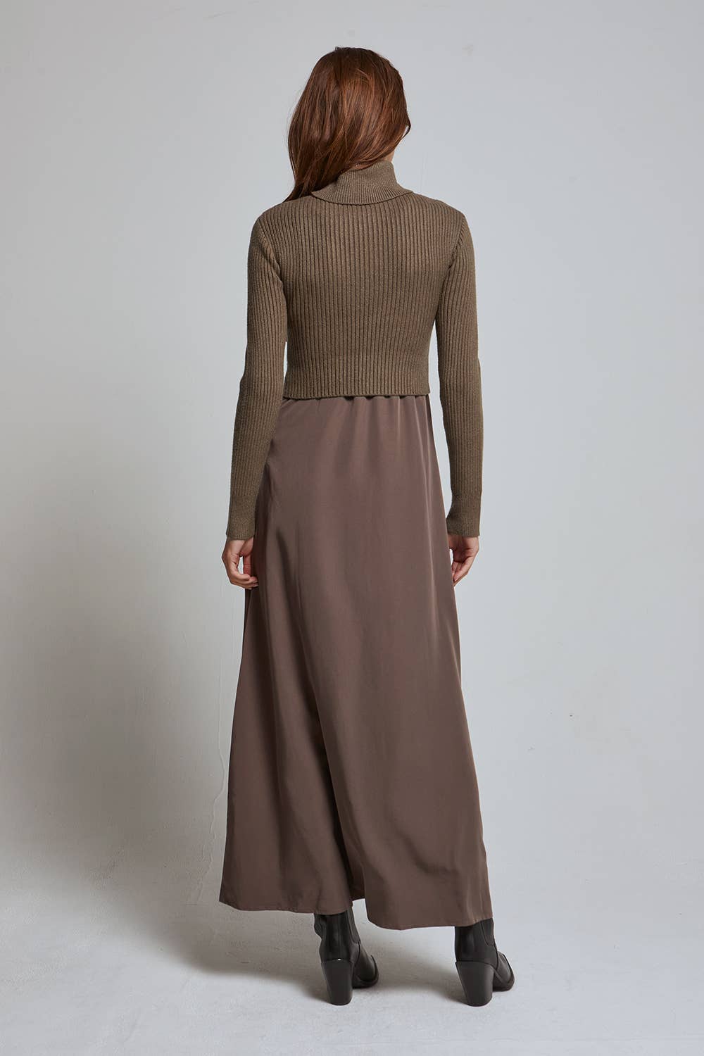CX9288 - Brooks Dress and Sweater Two-Piece Set