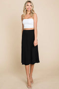 CWS1588 - BIAS A LINE SKIRT