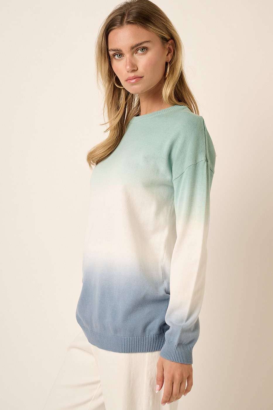 OMBRE DYE SWEATER