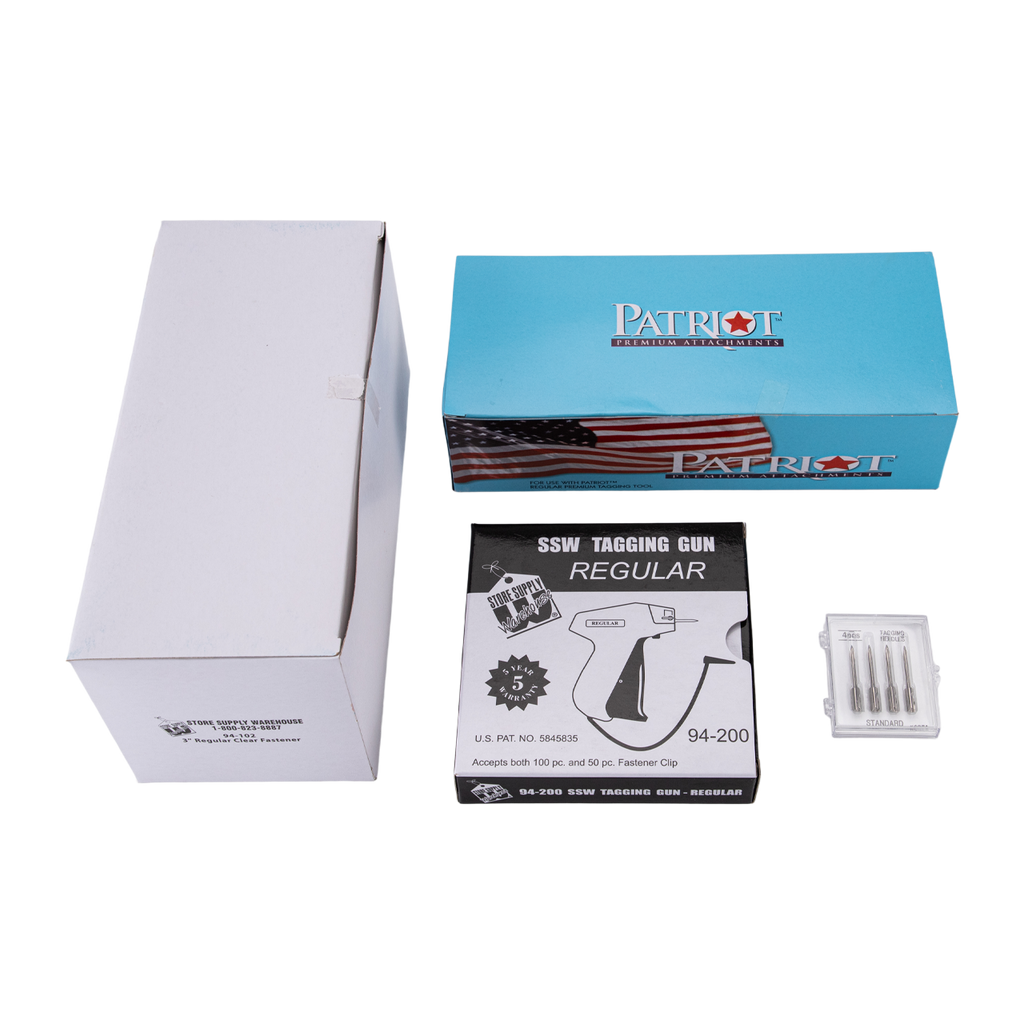 Regular Tagging Gun Kit - With Gun, Needles, And Fasteners