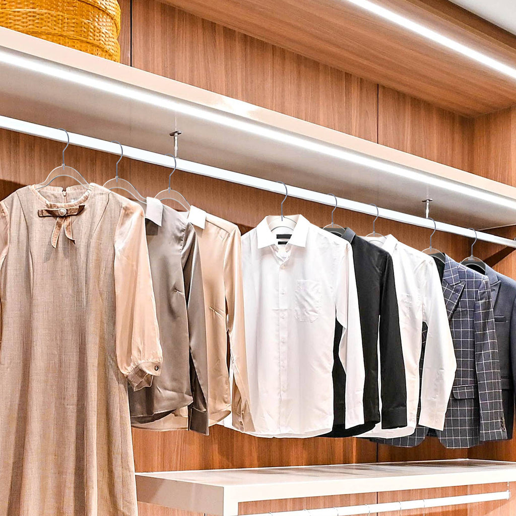 P250 - Clear Shirt Hangers Slim Heavy Duty - 200
