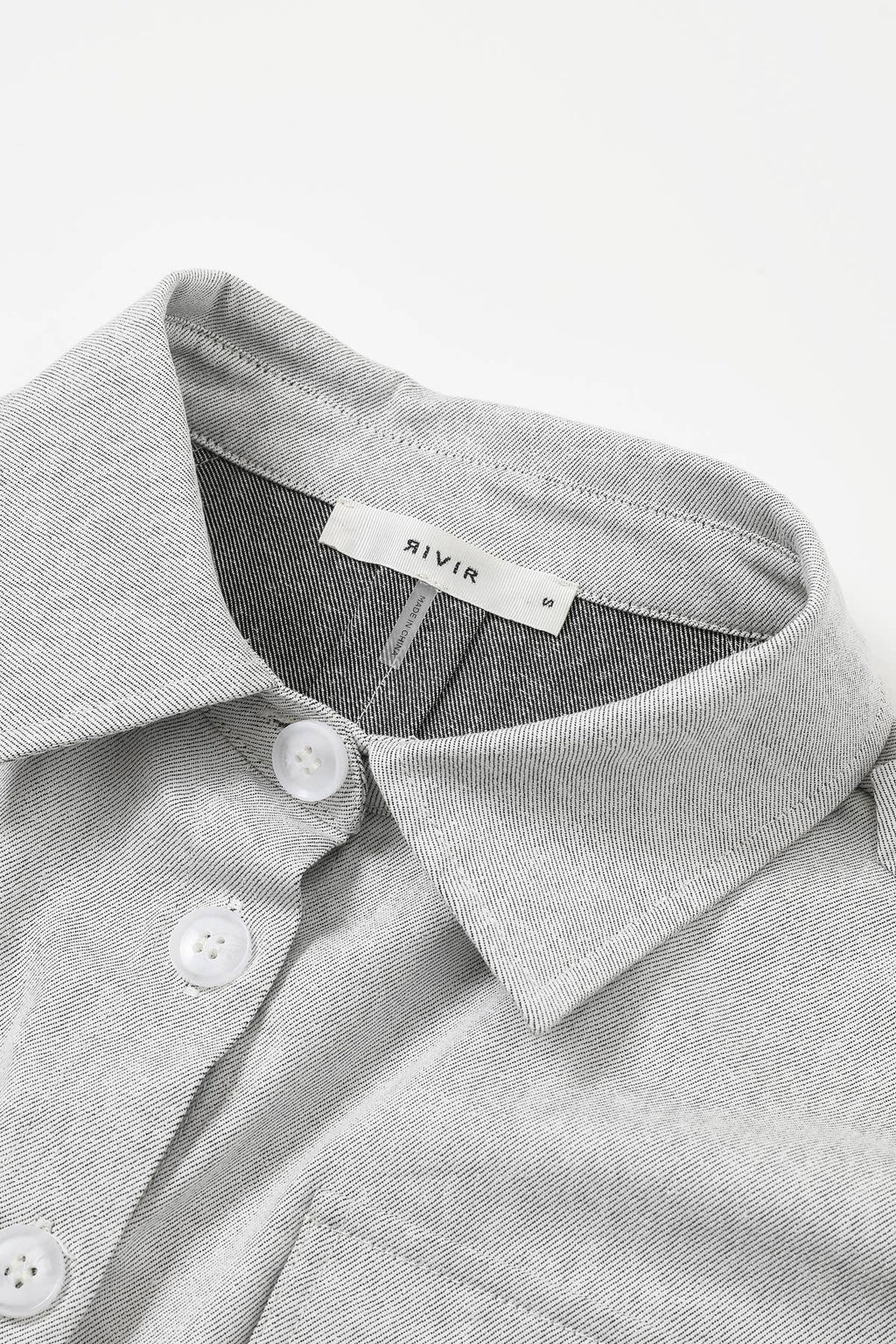 Day Trip Woven Button Down Crop Jacket