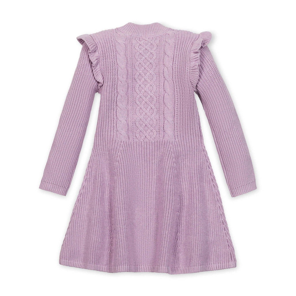 Organic Flutter Detail Sweater Dress