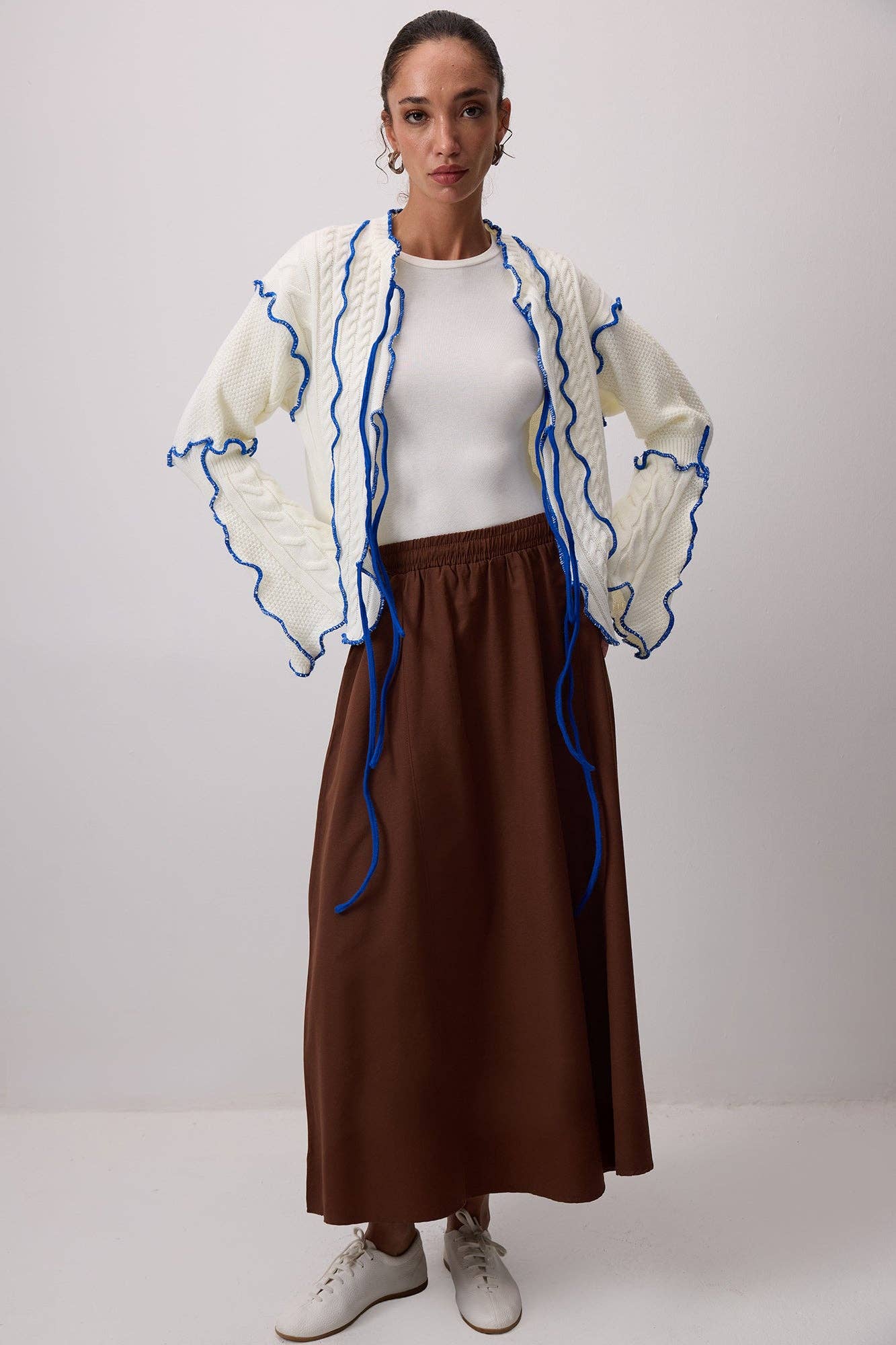 Essential High Waist A-Line Maxi Skirt – Modest Everyday