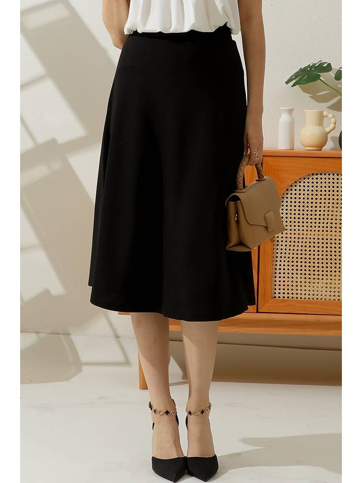 FLARE FLOUNCE A LINE MAXI LONG KNEE SKIRTS