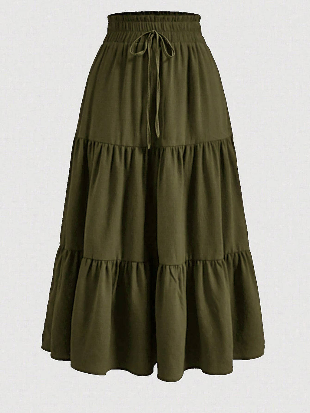 Boho Floral high rise tiered maxi flare skirt - 11 colors