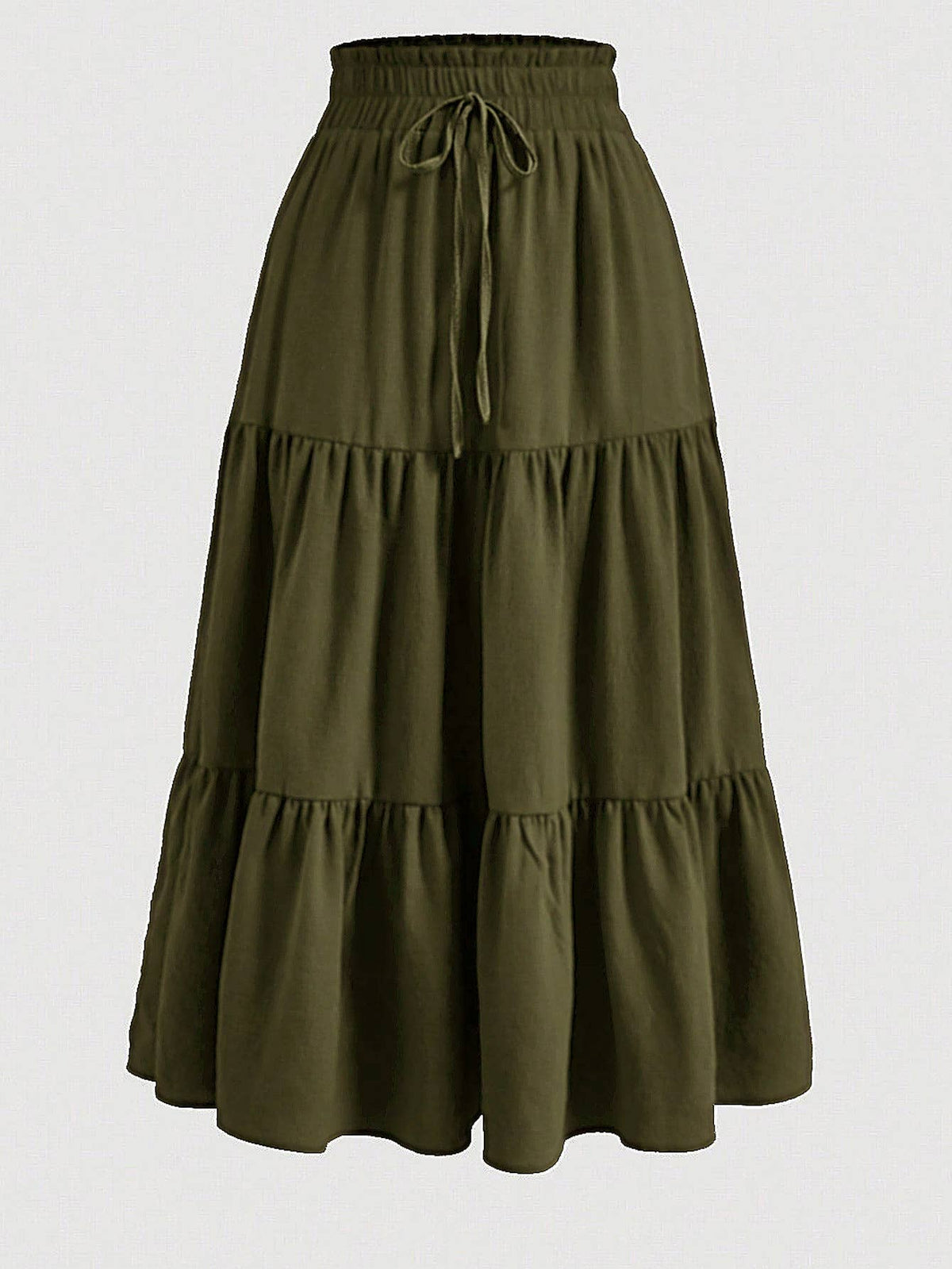 Boho Floral high rise tiered maxi flare skirt - 11 colors