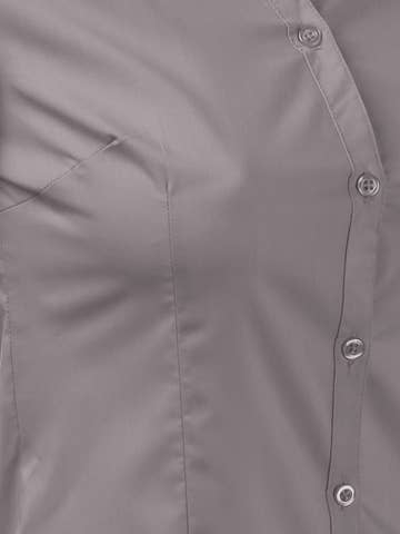 3/4 Sleeve Button Down Collar Shirt Blouse